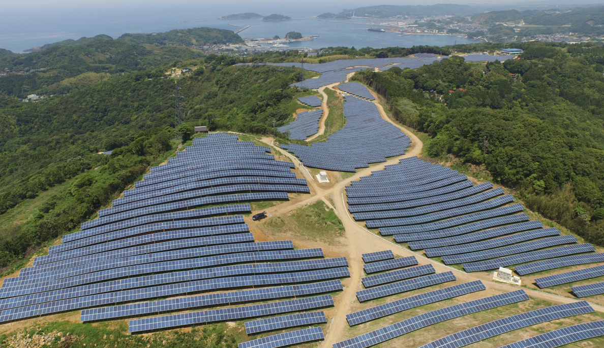 Planta de energía solar Znshine Hamada, Japón