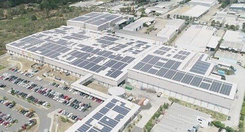 Instalación de energía solar de 3,2 mW en Primo Hans en Brisbane